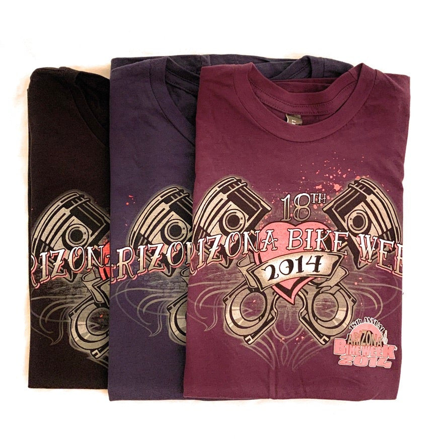 18th Annual 2014 Arizona Bike Week T-Shirt