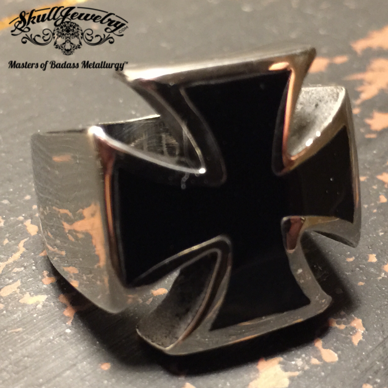 old school celtic cross ring