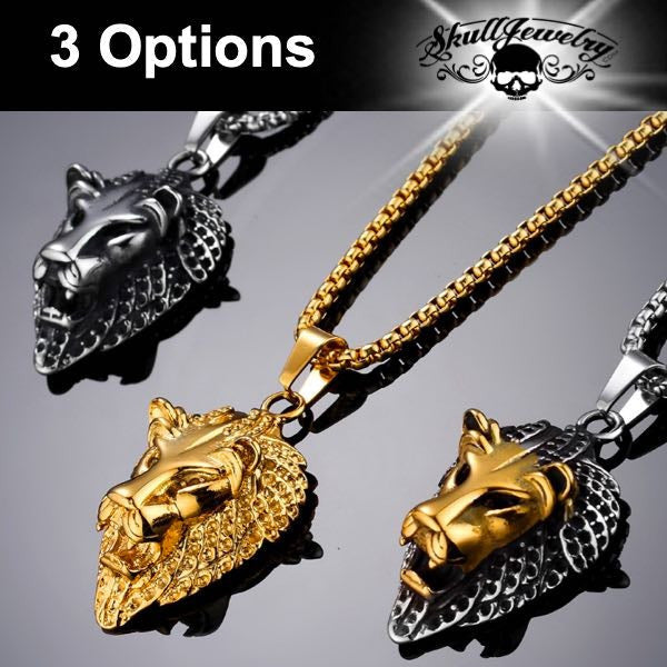 'The Ghost and the Darkness' Lion Pendants (3 options)