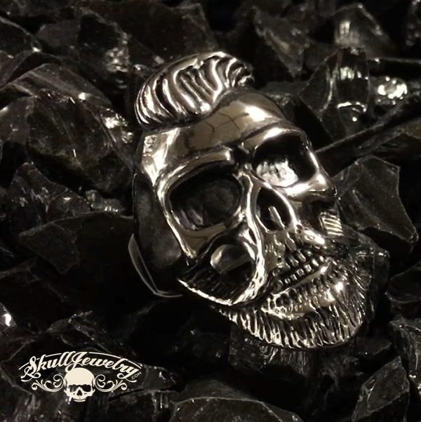 'Time of the Preacher' Skull Ring