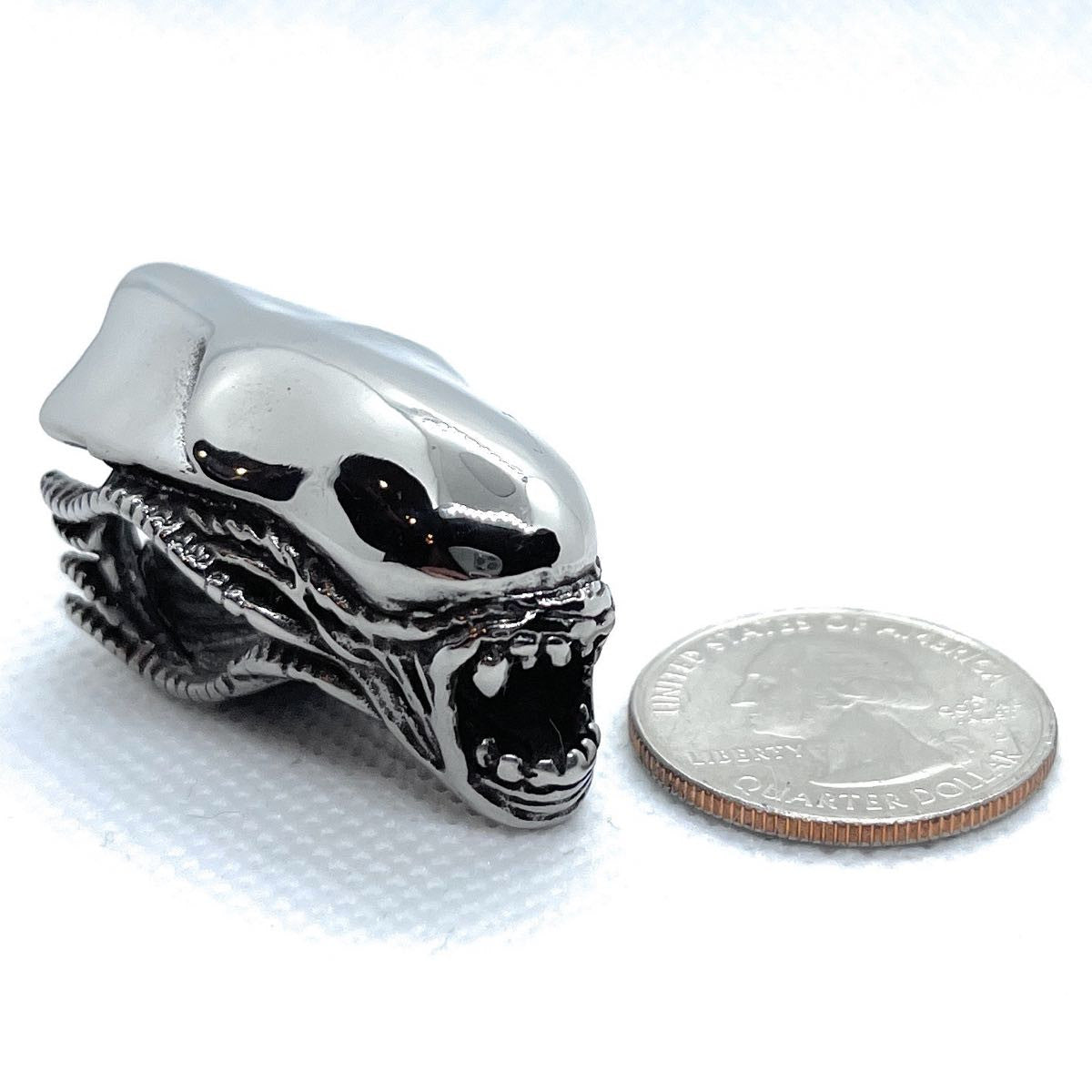 Alien pendant size comparison