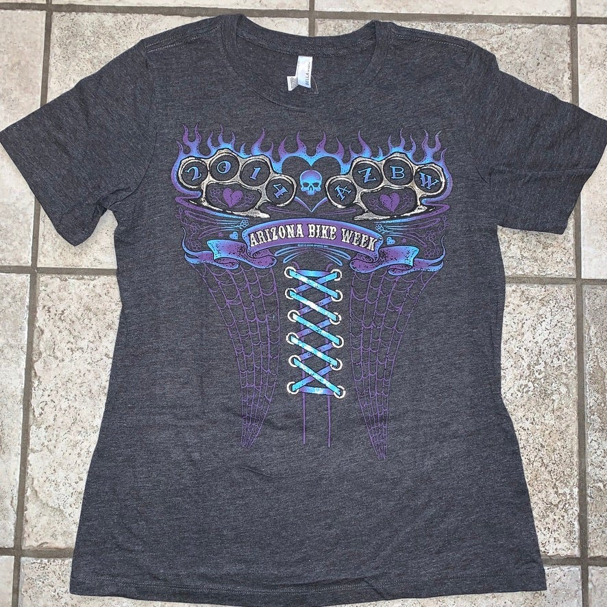 2014 Ladies Arizona Bike Week T-Shirt (3 colors to choose from)