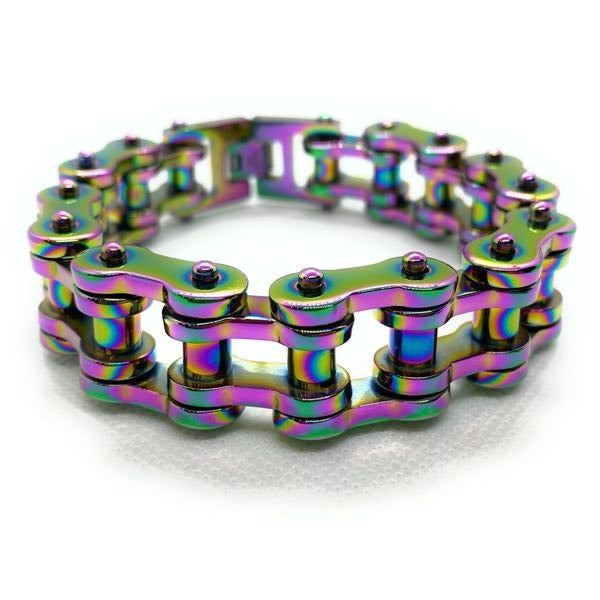 Big & Bold & Heavy Multi-Color Bracelet