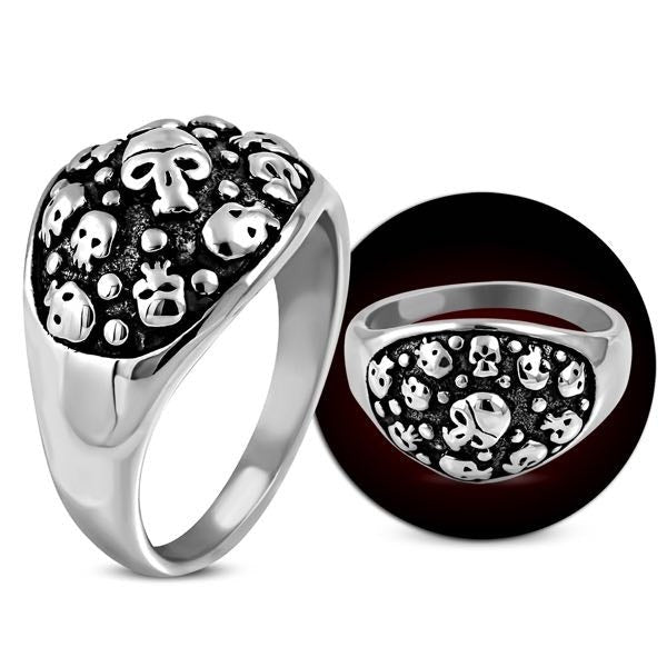 Catacombs Skull Ring