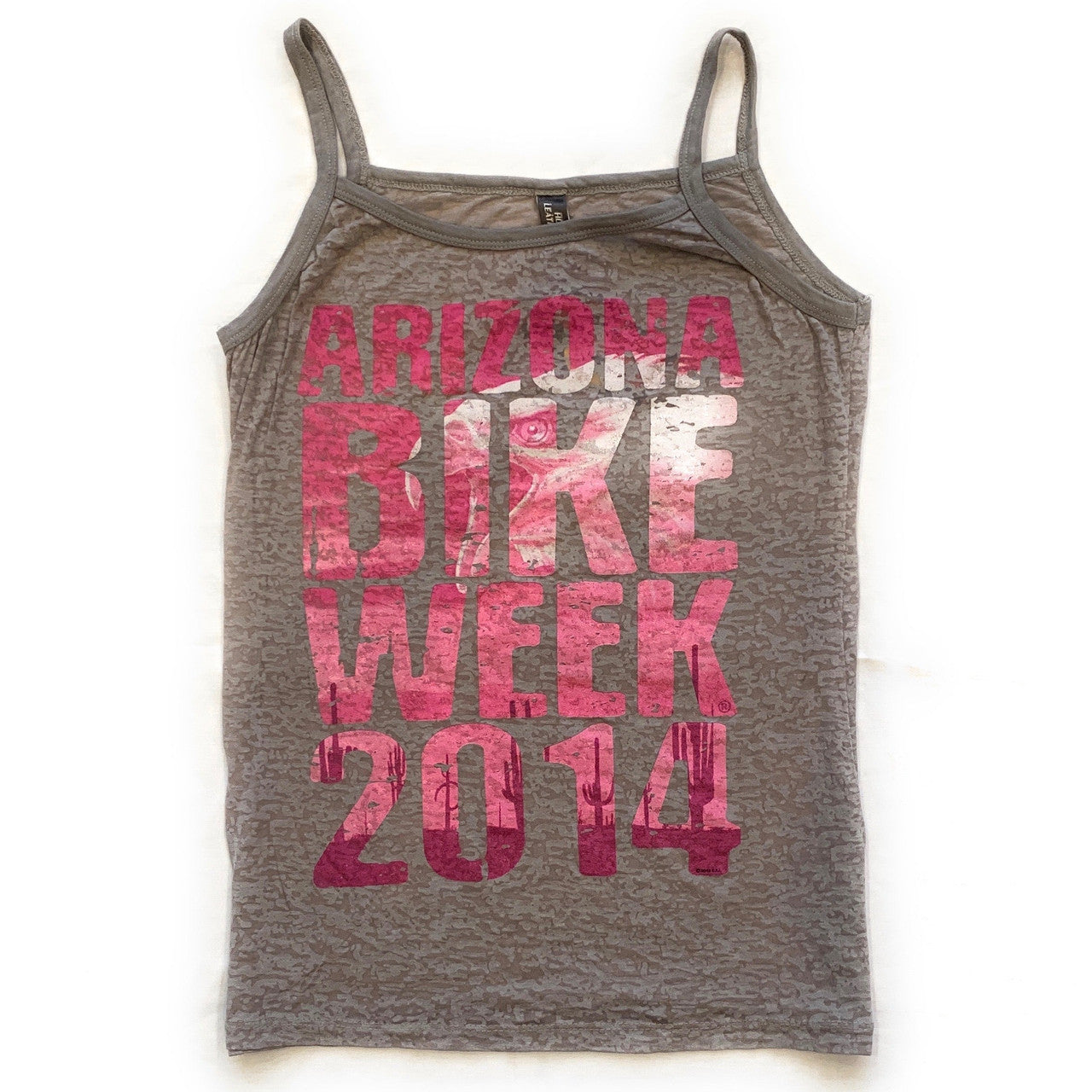 Arizona Bike Week Grey Womans Tank T-Shirt
