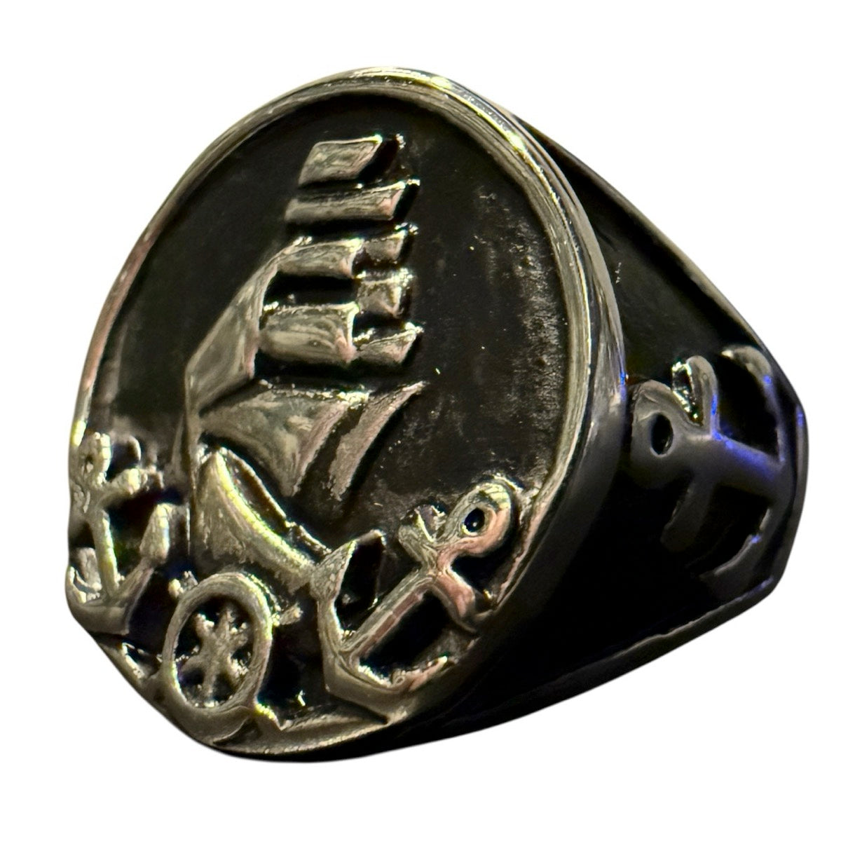 Mary Celeste’s Last Bearing – Limited Ghost Ship Signet Ring - 153rd Anniversary Drop (#c592)