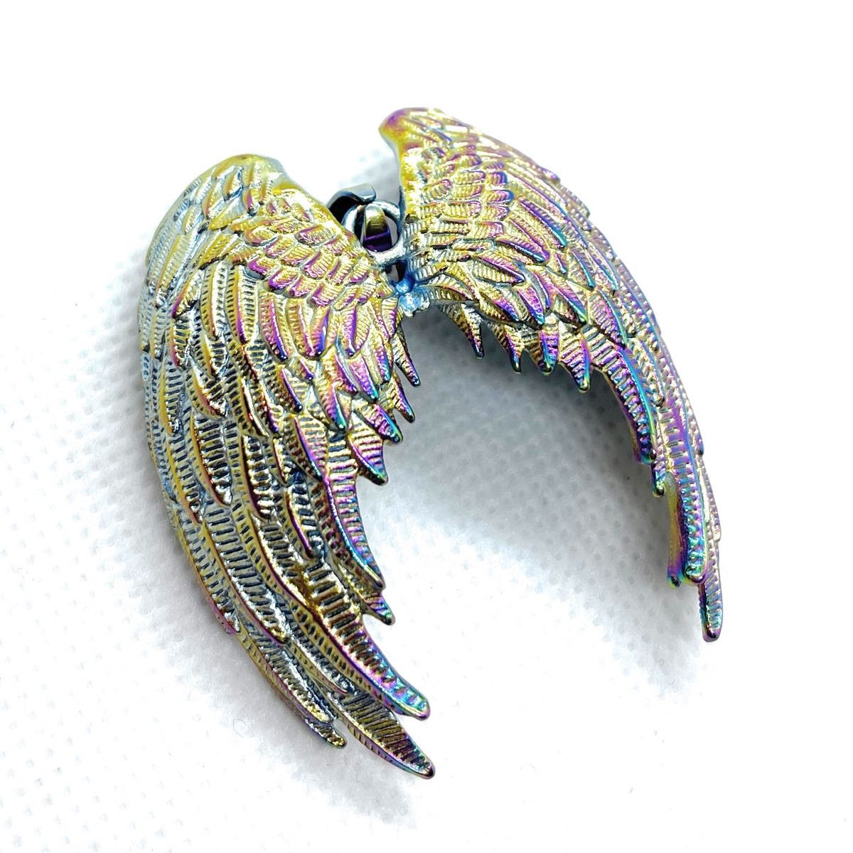Multi-Color 'Angel Wings' Pendant