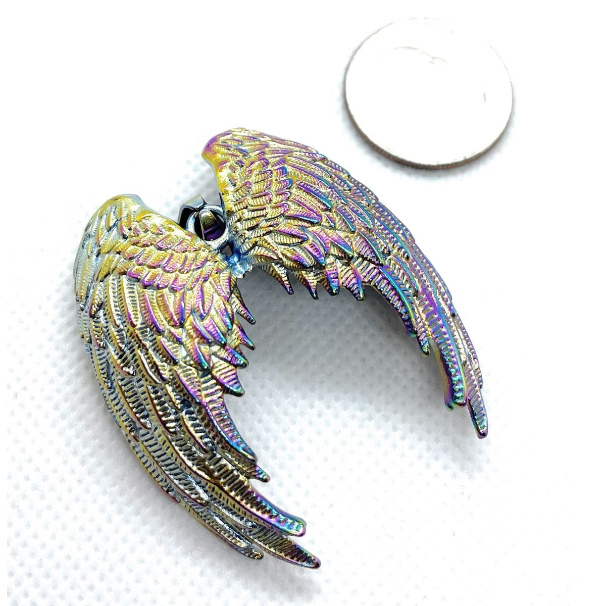 Angel Wings colored pendant