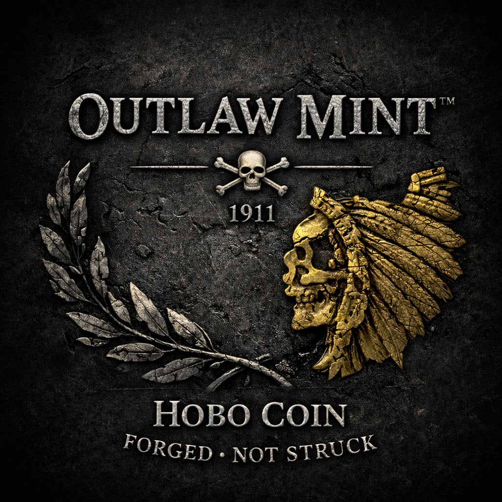 The outlaw mint - forged not struck
