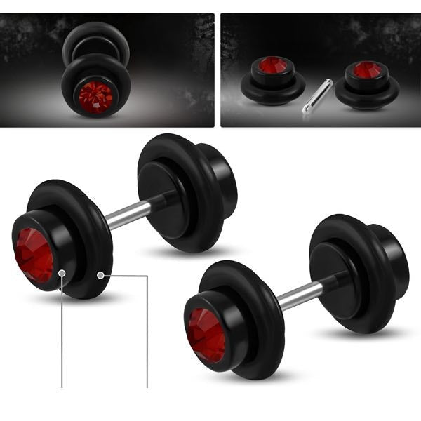 Pendientes 'Red Voodoo'