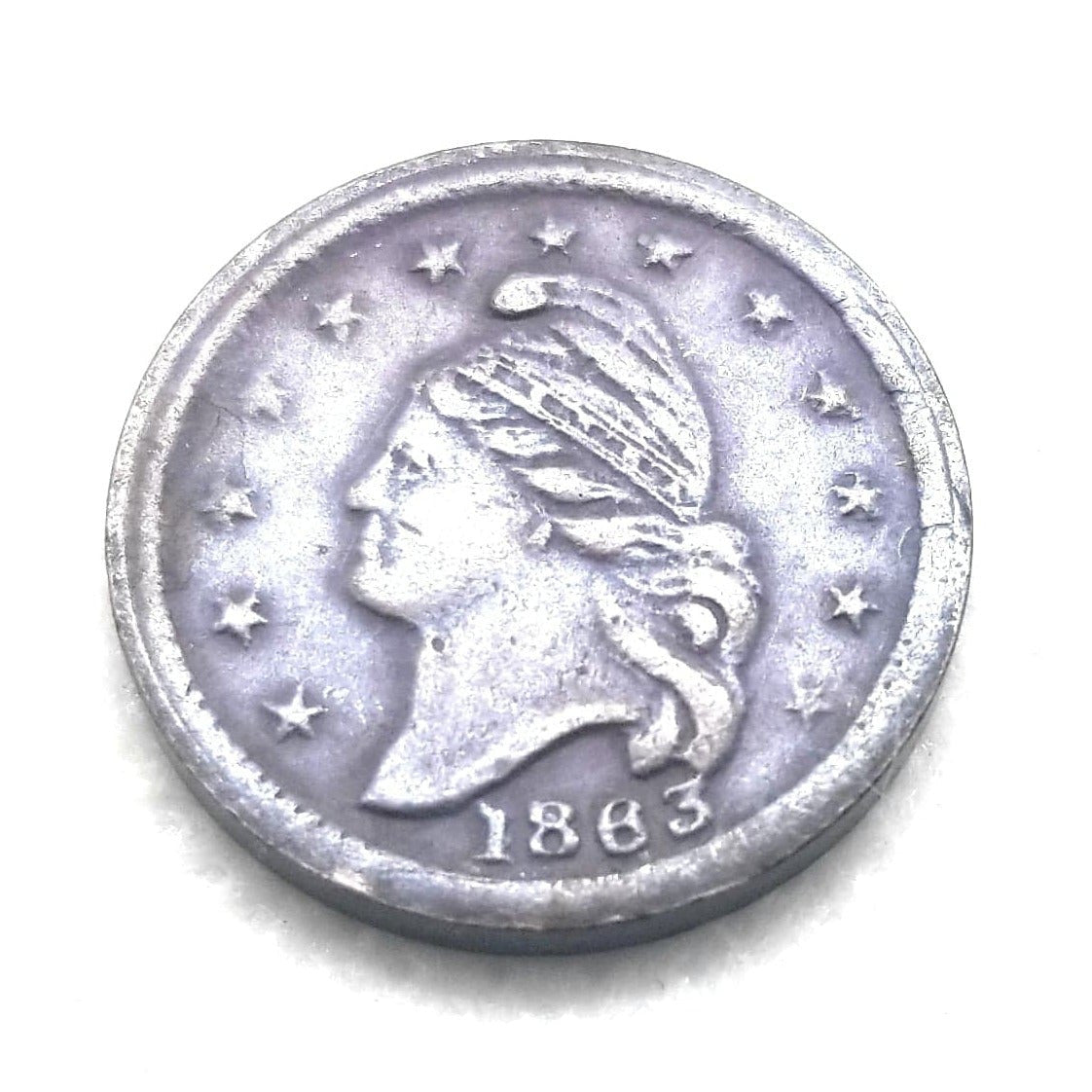 Civil War Token New York 1863 Hobo Coin