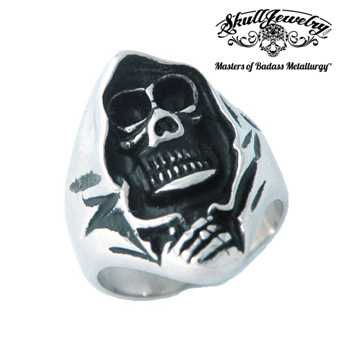 Soul Collector – Grim Reaper Steel Ring (#045)