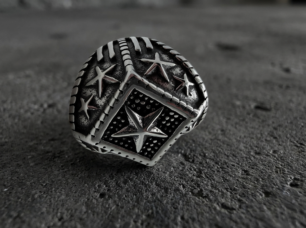 Anello Astrale D'argento - alternate view