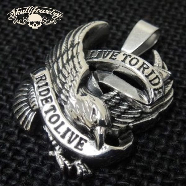 'Live to Ride, Ride To Live' Pendant