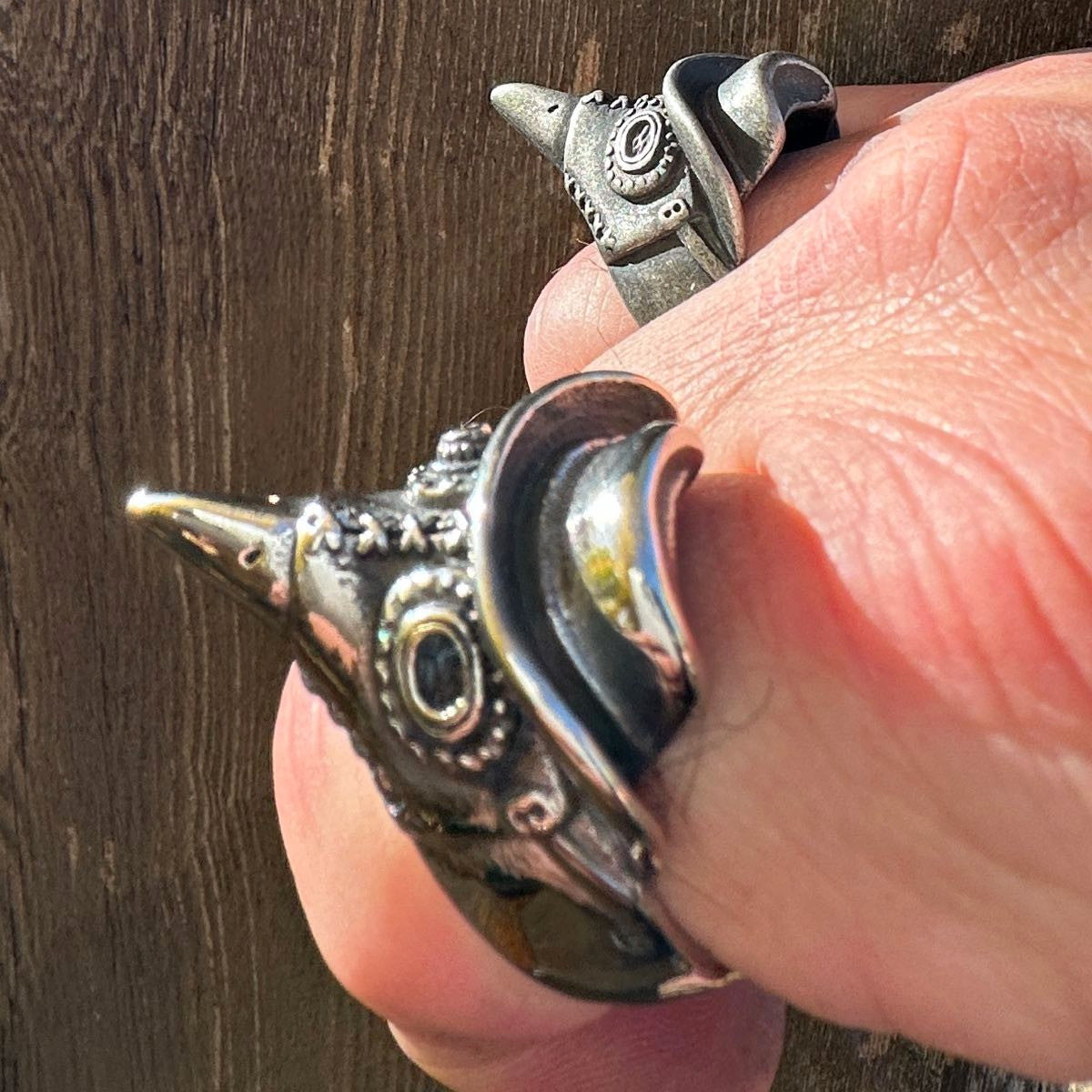 plague doctor rings not to be used as self defense rings
