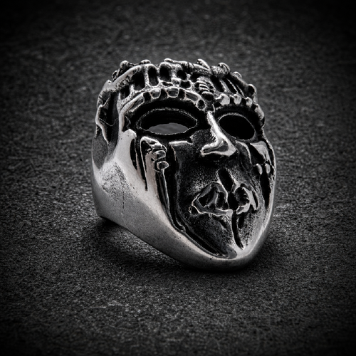 SCHWARZMAUL Outcast III of IV — DEATHMASK LEGION: OUTCASTS - ring 316L stainless steel unisex jewelry (R0848)