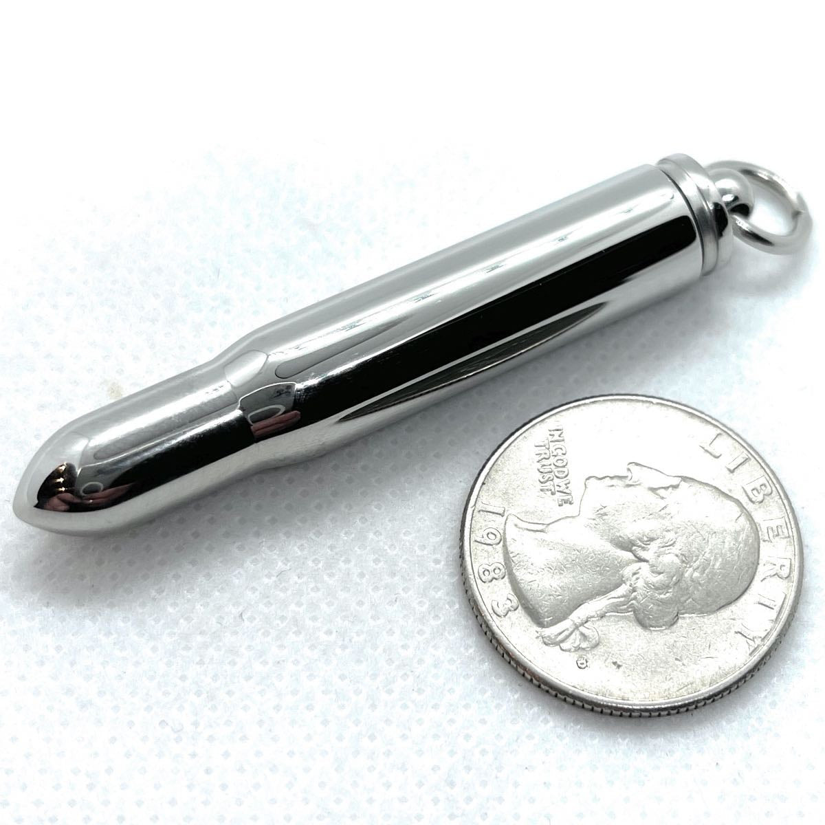 Bullet Pendant with Pill Holder & Urn (#p106)