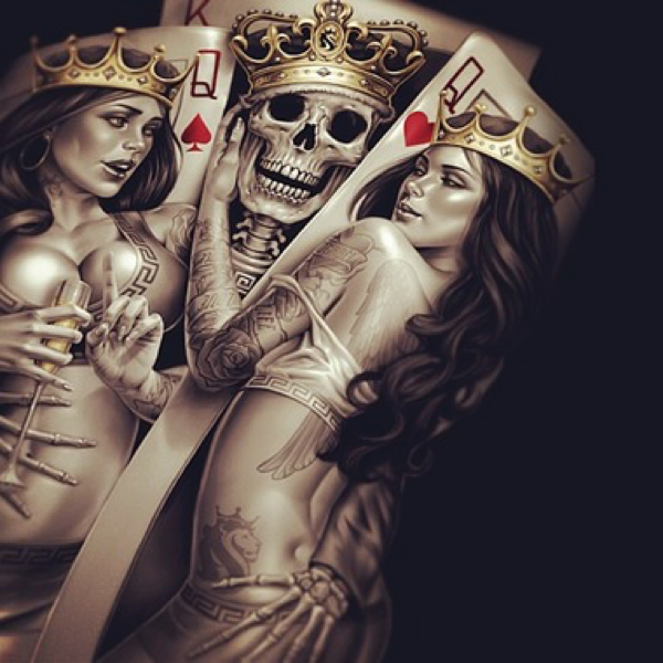 Skull King Stainless Steel Ring – Rule with Power & Authority (#011)