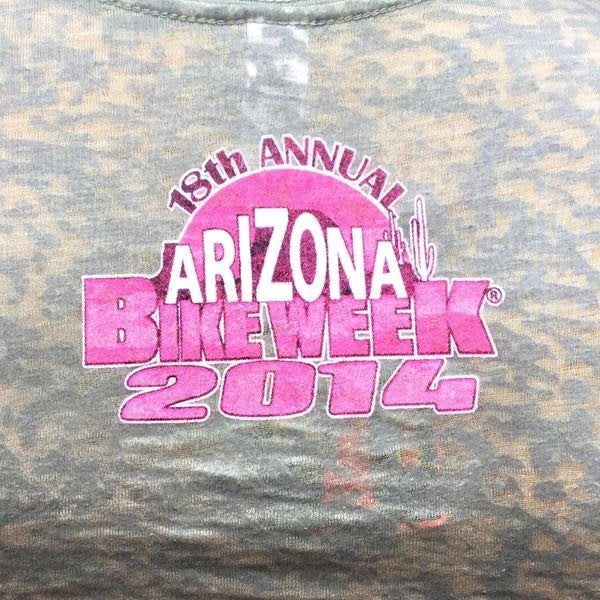 Ladies Arizona Bike Week 2014 T-Shirt