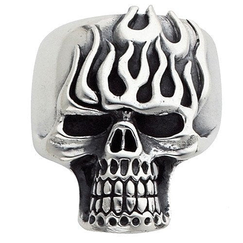 Play'n With Fire - Skull Ring (#025)