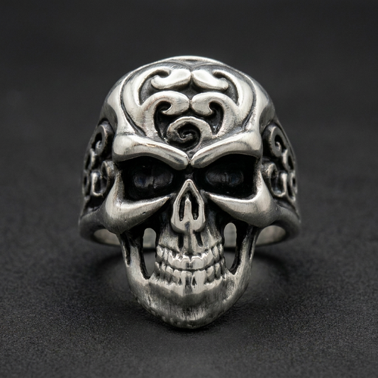 Death’s Head Skull Ring (#062)