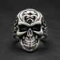 Death’s Head Skull Ring (#062)