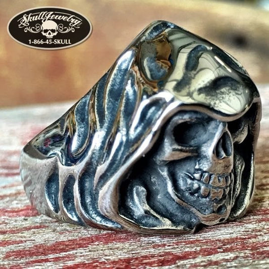 'Soul Collector' Grim Reaper Skull Ring