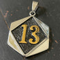 13 Two-tone Pendant (#p261twotone)