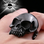 Black - Into the Great Wide Open - Wide Mouth Skull Ring – Fearless, Bold & Untamed (#141BLACK)