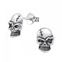 Rebel Spark – .925 Sterling Silver Skull Earrings (#ss001)