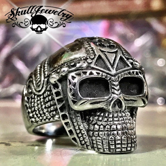 'Mr. Roboto' Skull Ring