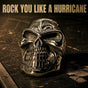 Rock You Like A Hurricane - Big, Bold & Heavy Skull Ring (#485)