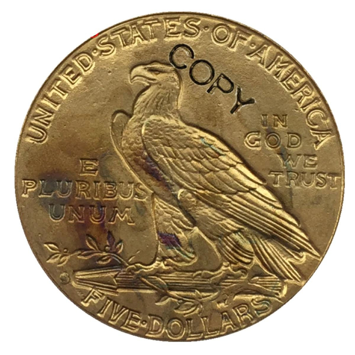 1912 Quarter Eagle - Replica Coin - reverse side