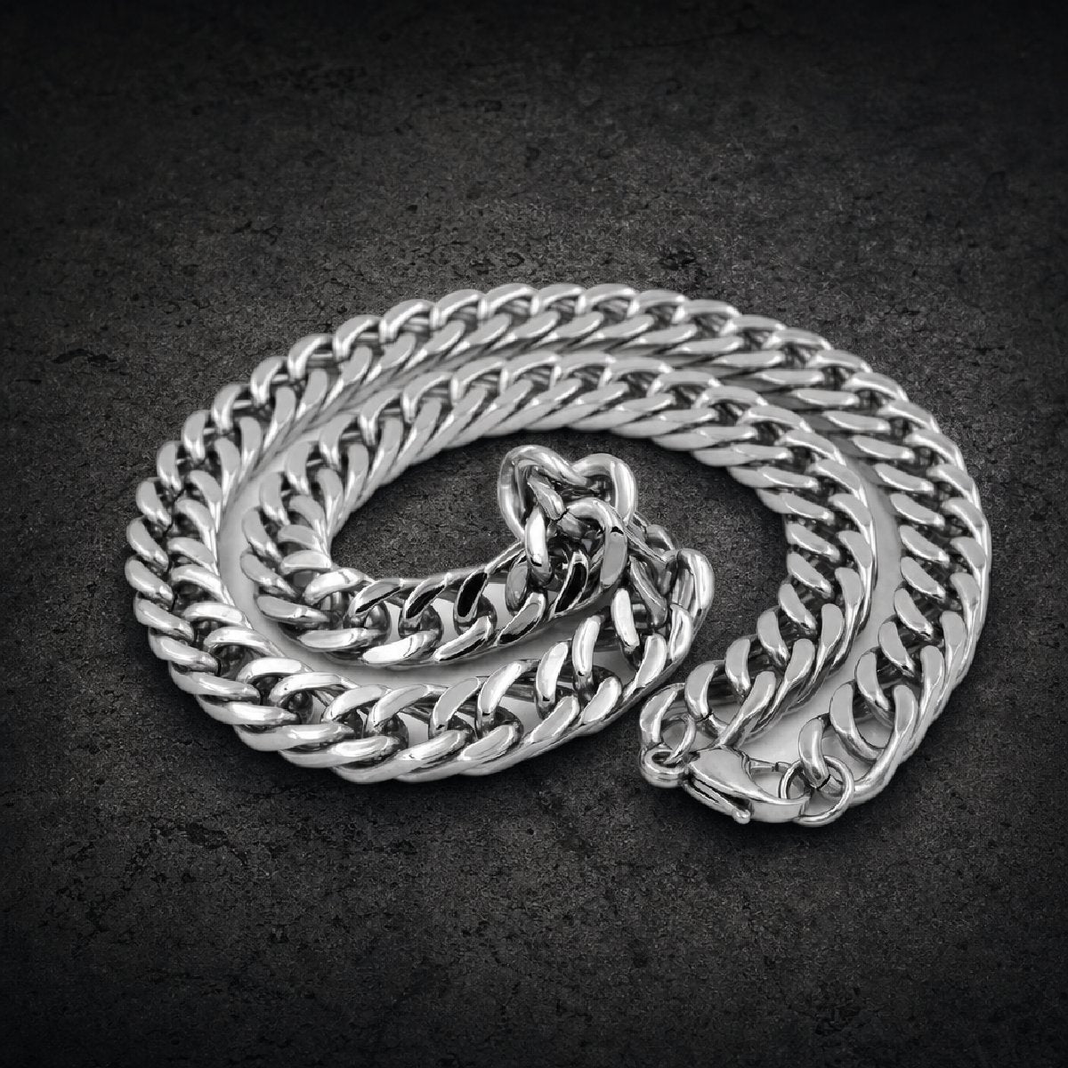 24"-30" Big, Bold & Heavy Chain Necklace - 316L stainless steel unisex jewelry, heavy curb chain stainless steel, 24 inch…