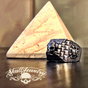 Pyramid of Skulls - Stainless Steel Skull Ring (#256)