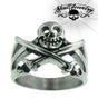 Sir Henry Morgan Skull & Swords Ring (#258)