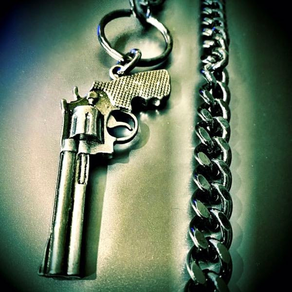 34" - 357 Gun Wallet Chain