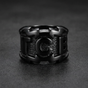 Black 'TCB' Elvis Presley Ring (#424Black)