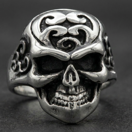 Champagne Supernova Stainless Steel Ring (#4305)