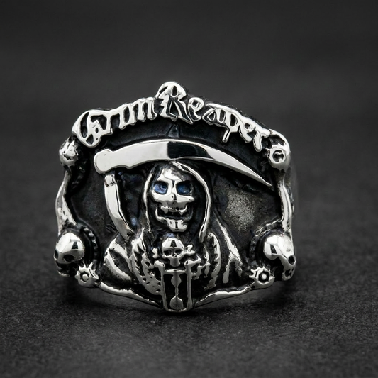 Grim Reaper Steel Ring (#441)