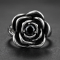Sweet Child O' Mine Black Rose Ring (#452)