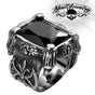 The Knight's Templar Talisman Black Ring (#464BLACK)