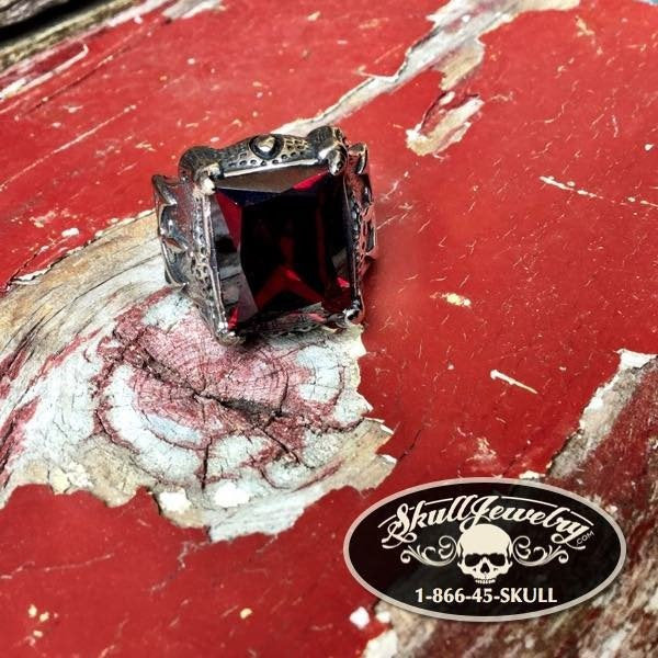 'Los Templarios de sangre Pick' Anillo