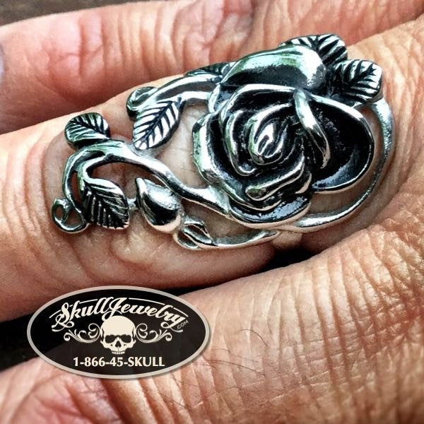 'Jolene' Rose & Vine Ring