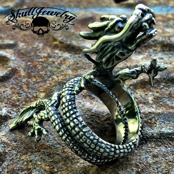 Steel Dragon Ring