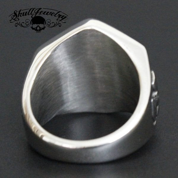 volver suerte anillo 7 cráneo sólido