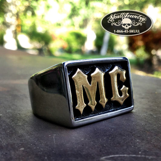 MC Gold-Tone/Stainless Steel Ring
