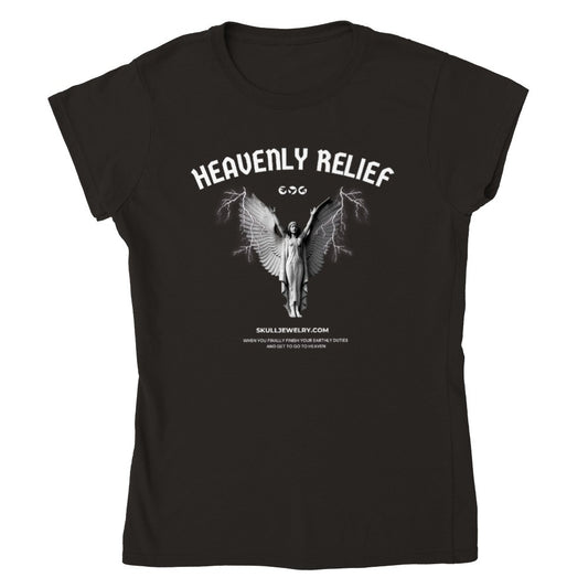 Womans 'Heavenly Relief' T-shirt ( 5 colors, 5 sizes)