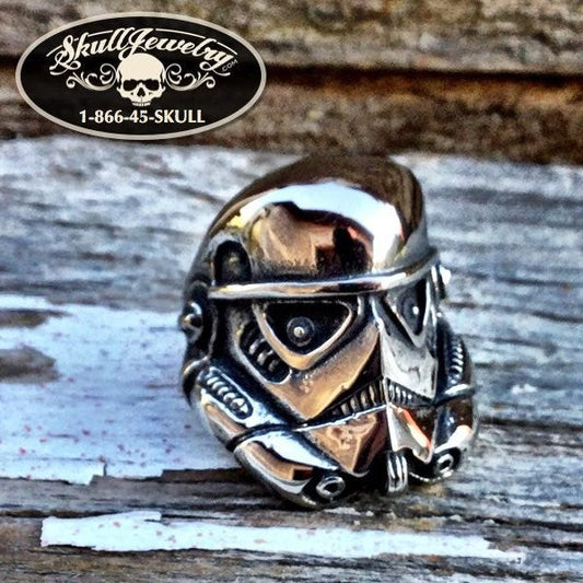 'Stormtrooper' Stainless Steel Ring