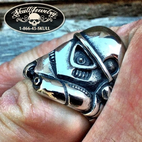 'Stormtrooper' Stainless Steel Ring